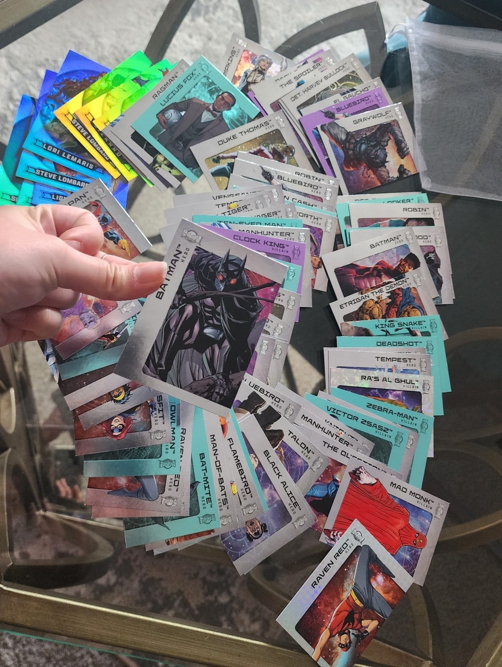 84 Metal Universe Dc Trading Cards